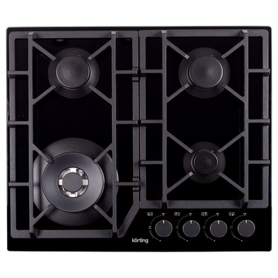 Газовая стеклянная варочная панель Korting HGG 6919 CTN