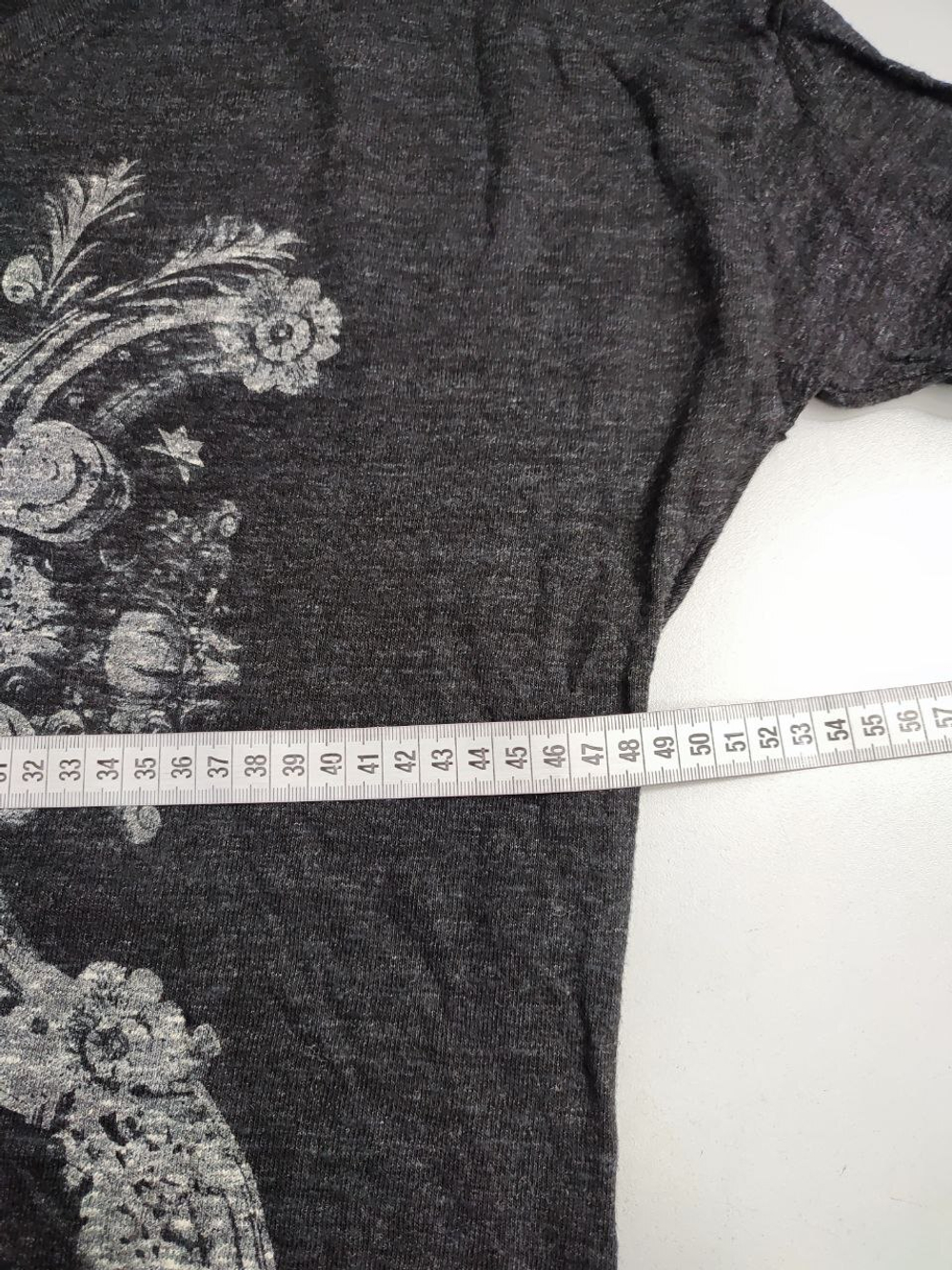 Джемпер Zara с принтом 44 размер