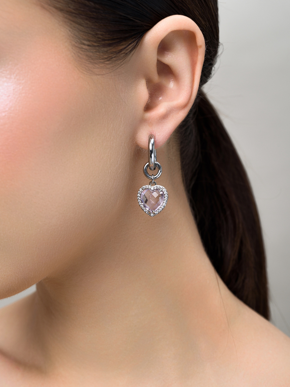 Серьги "Whale Royal Love" silver