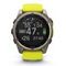 Garmin Fenix 8 51 мм Solar Titanium – жёлто-серый ремешок, сапфировое стекло