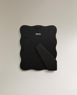 Zara Home Фоторамка из стекла, цвет золотой, 22.5 см