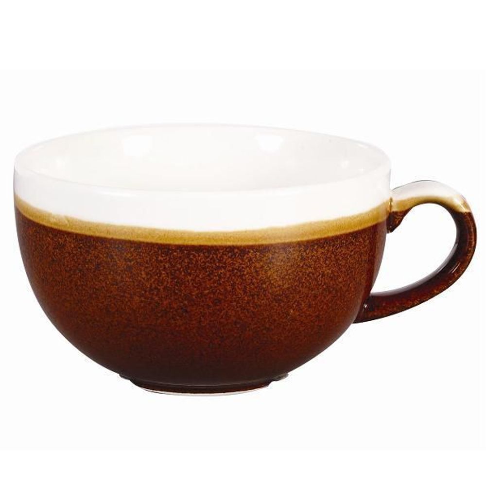 Чашка Cappuccino 340мл Monochrome, цвет Cinnamon Brown, Churchill