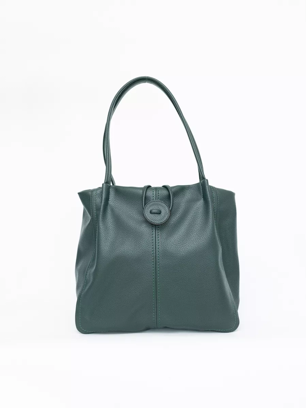 Сумка большая через плечо шоппер мешок