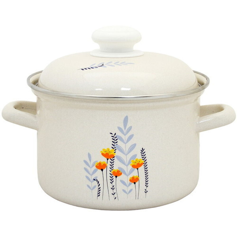 Кастрюля эмалированная 3л «Норвежский лес» С-1612АП2/6Жм