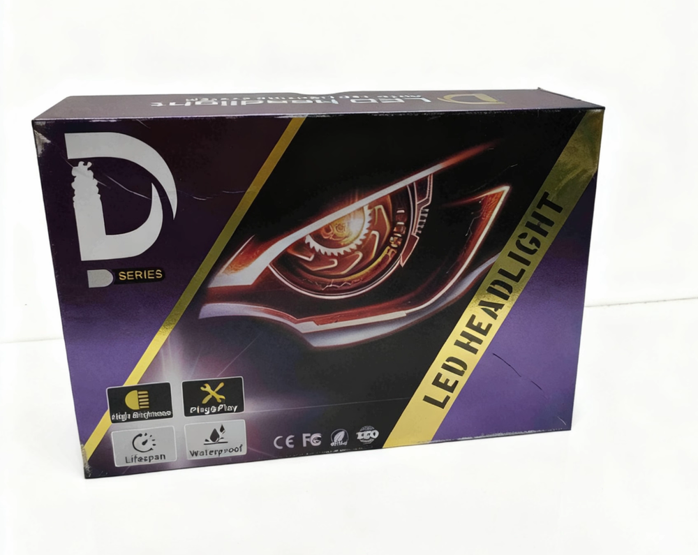 D3S / Светодиодные лампы D3S LED 60w, замена штатных ксеноновых ламп Д3C, Драйв Ядро, TG (2 шт. / комплект)