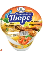 Пюре картофельное со вкусом Курицы в стакане 24 по 37 гр
