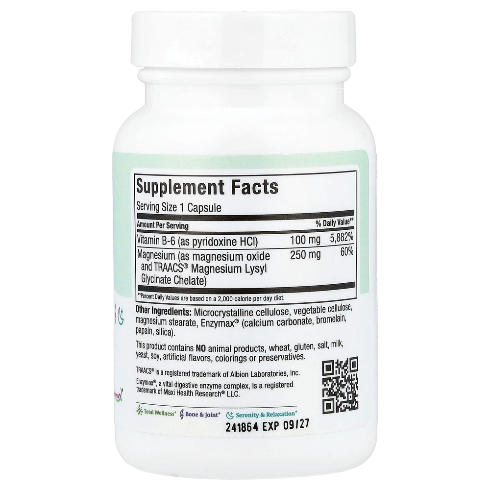 Maxi Health, Mag 6™, 60 капсул Maxcaps