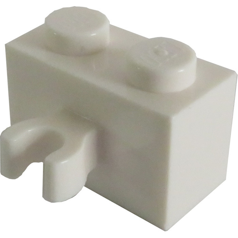 Lego 50шт Кубик с держателем (белый) 6092873