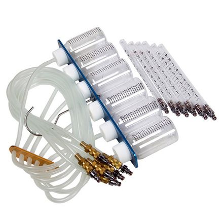 Цена на МАСТАК (120-04012C) Набор для тестирования дизельных форсунок Common Rail, кейс, 12 предметов