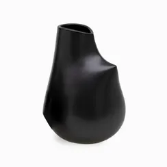 Ваза Pasqualina II высота 25 см, черная
