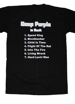 Футболка Deep Purple In rock