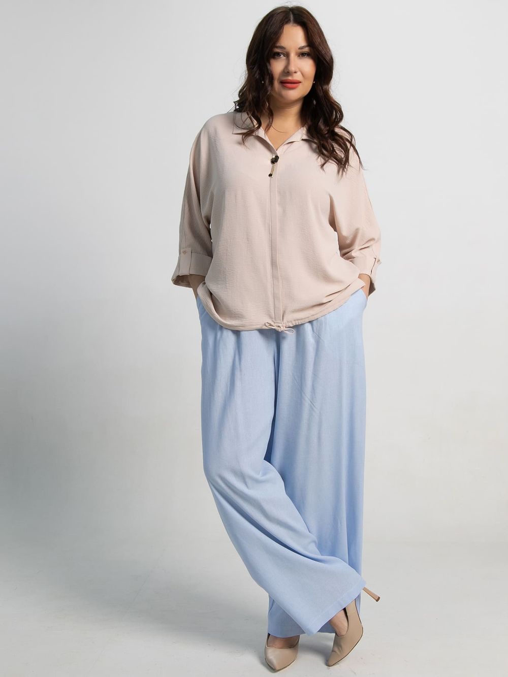 Блуза Серенада (бежевая) Б15554-24М LT Collection