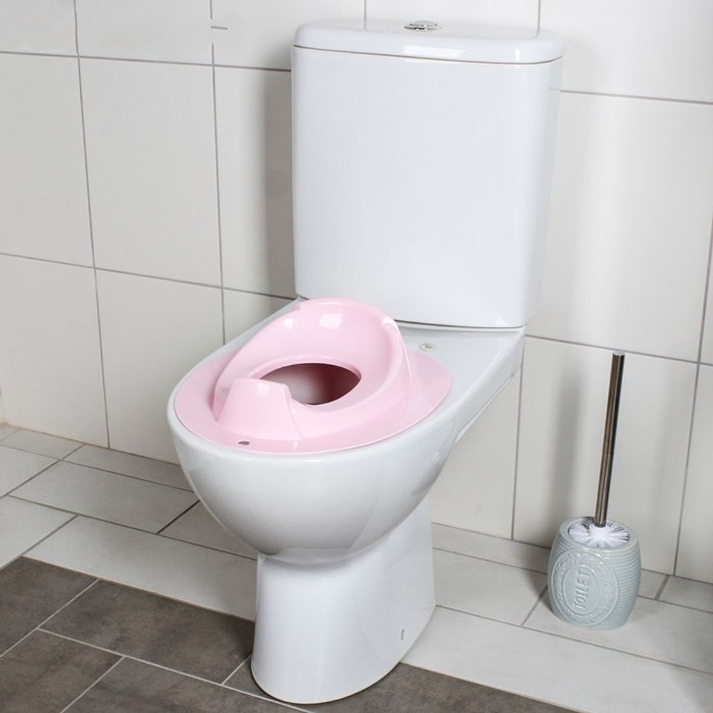 Накладка детская на унитаз БАМБИНО (пластик) белая арт. С817БЛ МАРТИКА