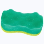 Губка для тела с массажным слоем, (восьмерка)