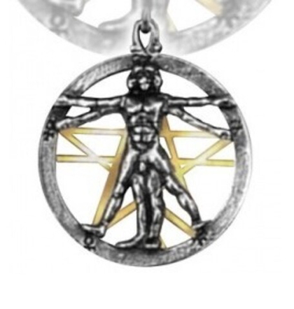 Подвеска Alchemy Gothic P457 Vitruvian Man