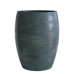 Кашпо, коллекция Concrete (Midnight), форма OVAL