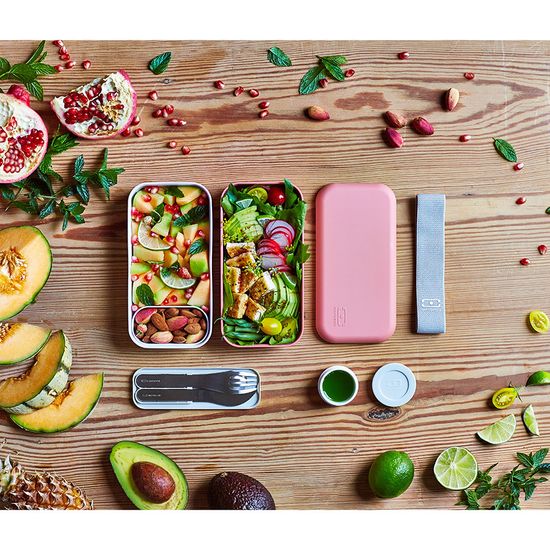 Ланч-бокс mb original, pink flamingo