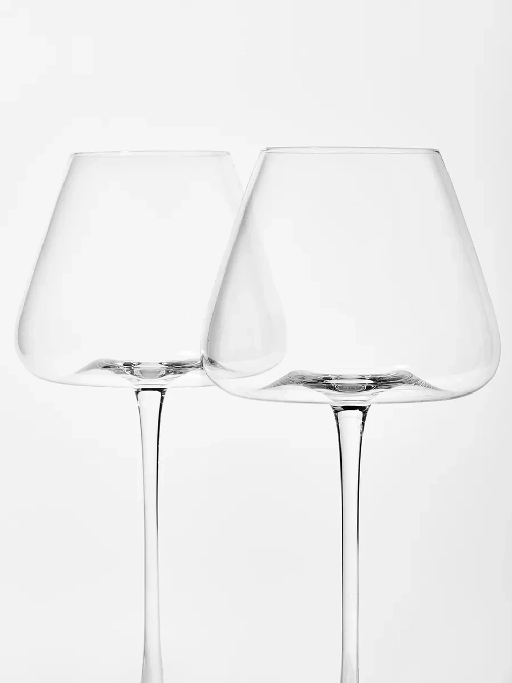 Набор бокалов для вина на длинной ножке 2 шт 720 мл