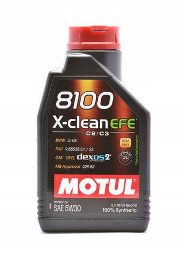 Масло моторное MOTUL 8100 X-Clean EFE 5w30
