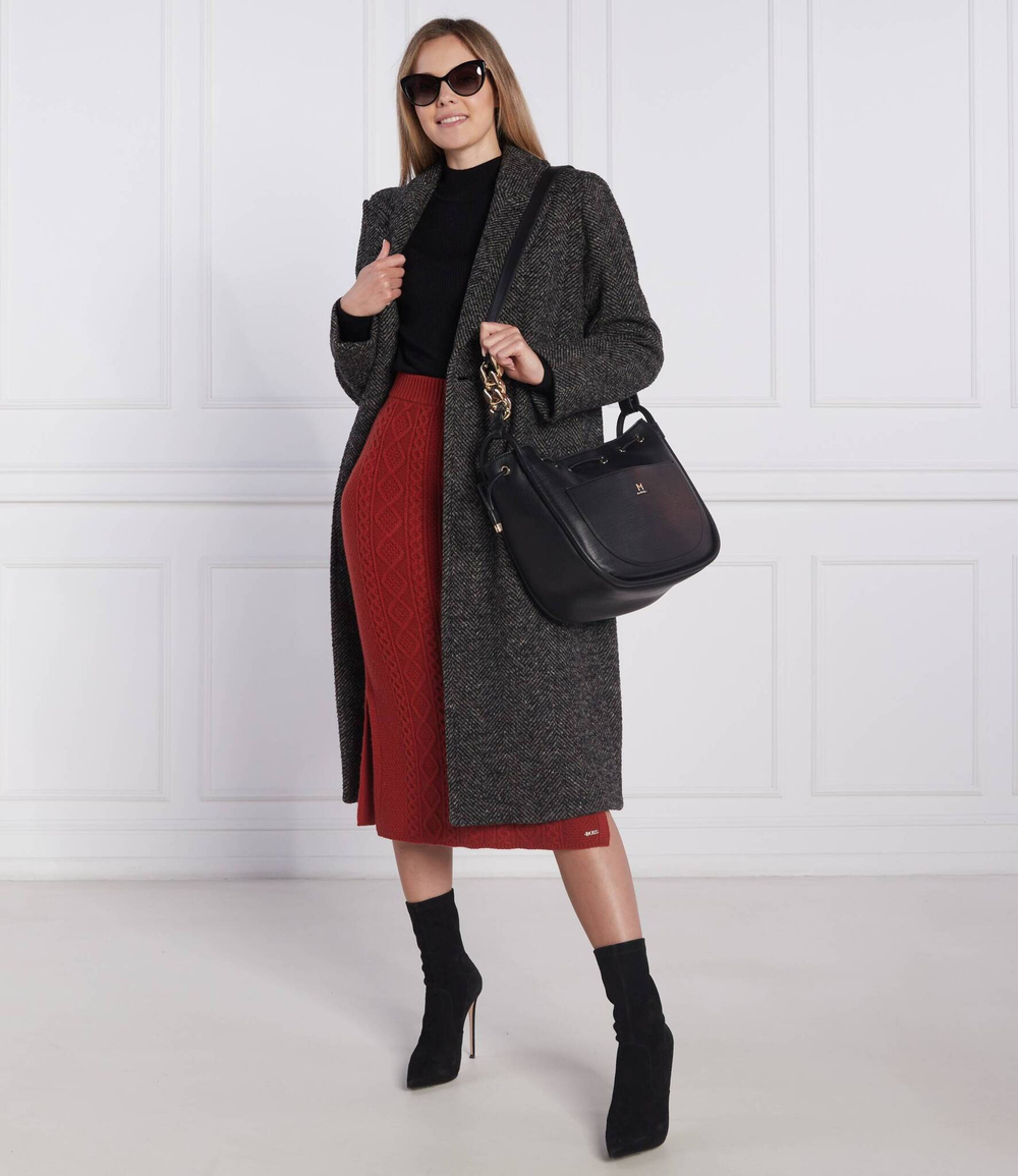 хлопковая юбка fentana BOSS BLACK - красный(50479277)