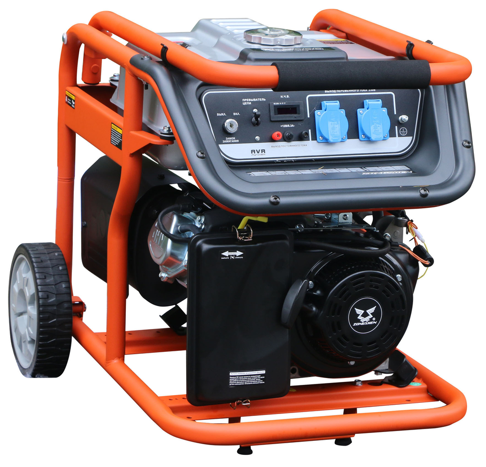 Бензиновый генератор Zongshen KB 2500 1T90DF200