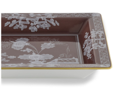 Мелочница квадратная Oriente Italiano Castagna (24.5 см)