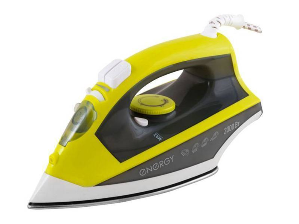 Утюг ENERGY EN-328 стальная подошва 2000Вт зеленый