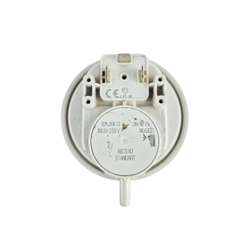 Реле давления воздуха, датчик тяги (прессостат) HUBA 20/10