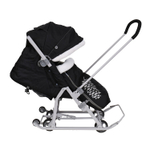 Коляска комбинированная «Ника Детям 7-5K» черный с шишкой (арт. НД7-5K/Ч)