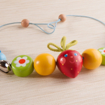 Растяжка на кроватку или коляску Клубничка, Вальда