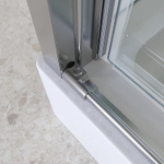 Душевой уголок BelBagno Marino 2-AH-1 130x100 стекло прозрачное/профиль хром