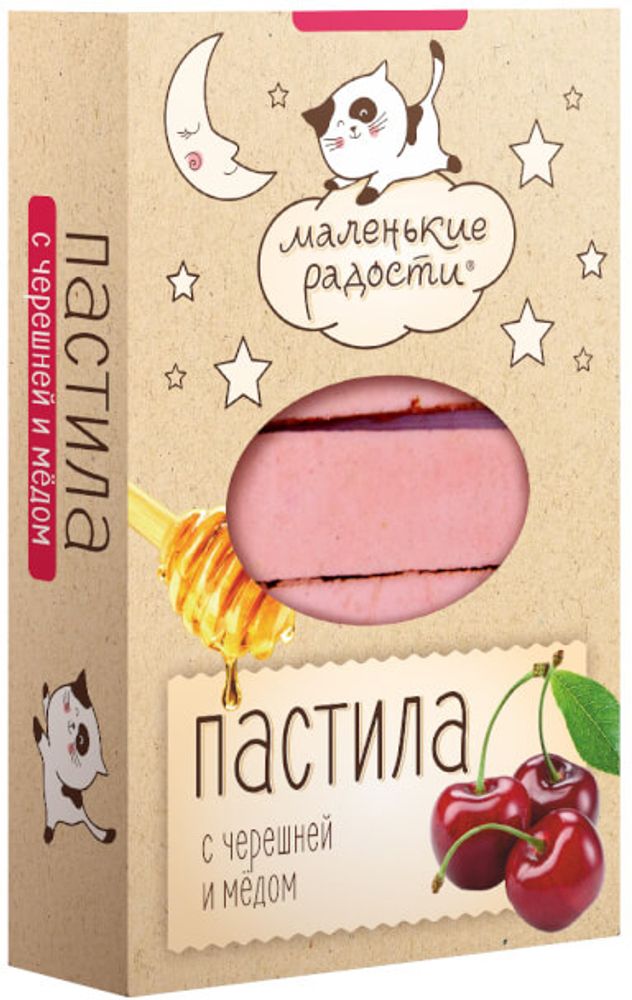 Пастила Маленькие радости Черешня и Мёд 95г