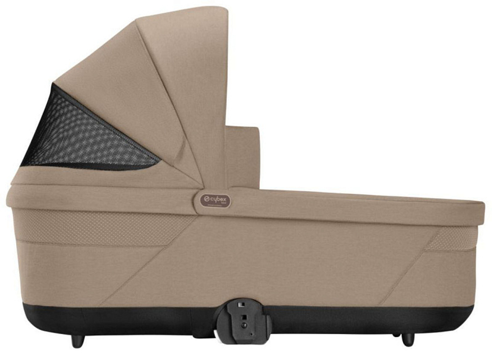 Коляска Cybex Balios S Lux TPE 2025 Cloud G i-Size Lava Grey 3 в 1 Almond Beige с дождевиками