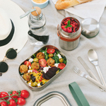 Термос black+blum, food flask, 400 мл, оранжевый