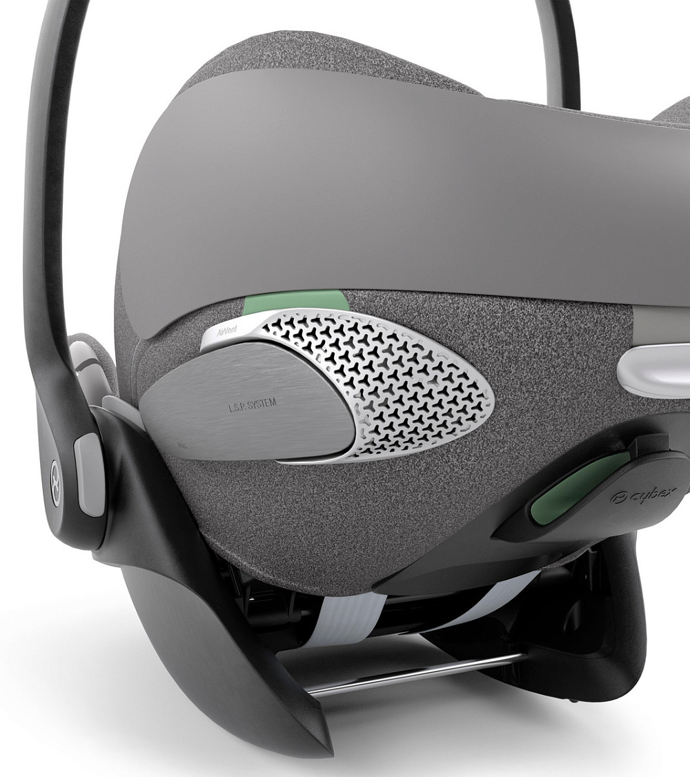 Коляска Cybex Priam IV Chrome Brown complete Cloud T Mirage Grey Plus Base T 4 в 1 Mirage Grey