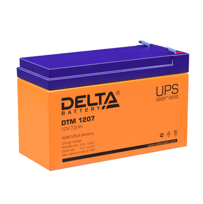 DTM 1207 Аккумуляторная батарея DELTA