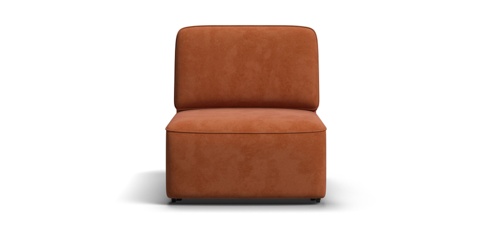 Кресло KING MODOOL Велюр Alkantara оранж