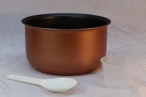 Чаша стальная с тефлоновым покрытием для мультиварок на 3 литра