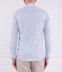 рубашка harvard Emanuel Berg - голубой(HV-Harvard SF4)