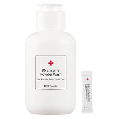 Очищающая энзимная пудра для проблемной кожи CU Skin CU DR.SOLUTION B6 Enzyme Powder Wash