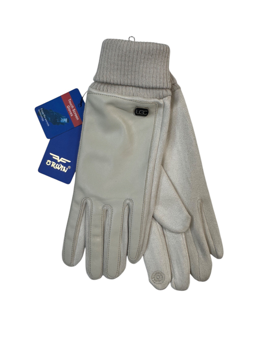 Перчатки. Женские. Материал верха: Эко кожа+ Спандекс. 12 шт в упаковке, разные цвета.