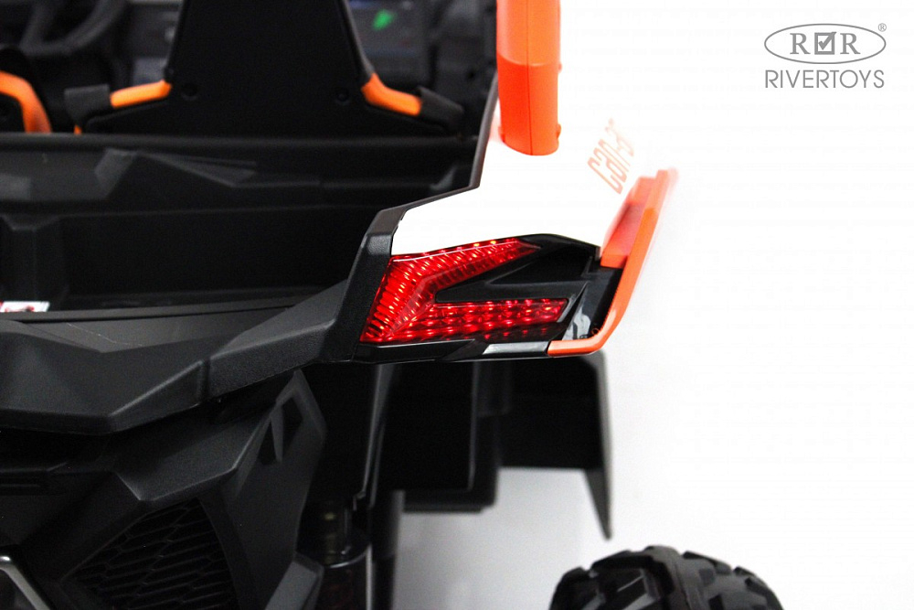 Детский электромобиль RiverToys BRP Can-Am Maverick Y111YY оранжевый