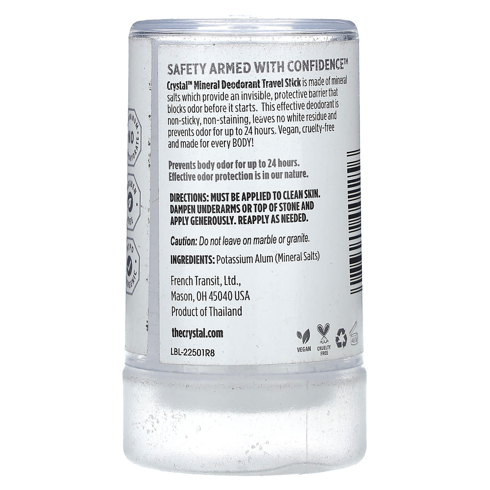 CRYSTAL, минеральный дезодорант-карандаш, без запаха, 40 г (1,5 унции)