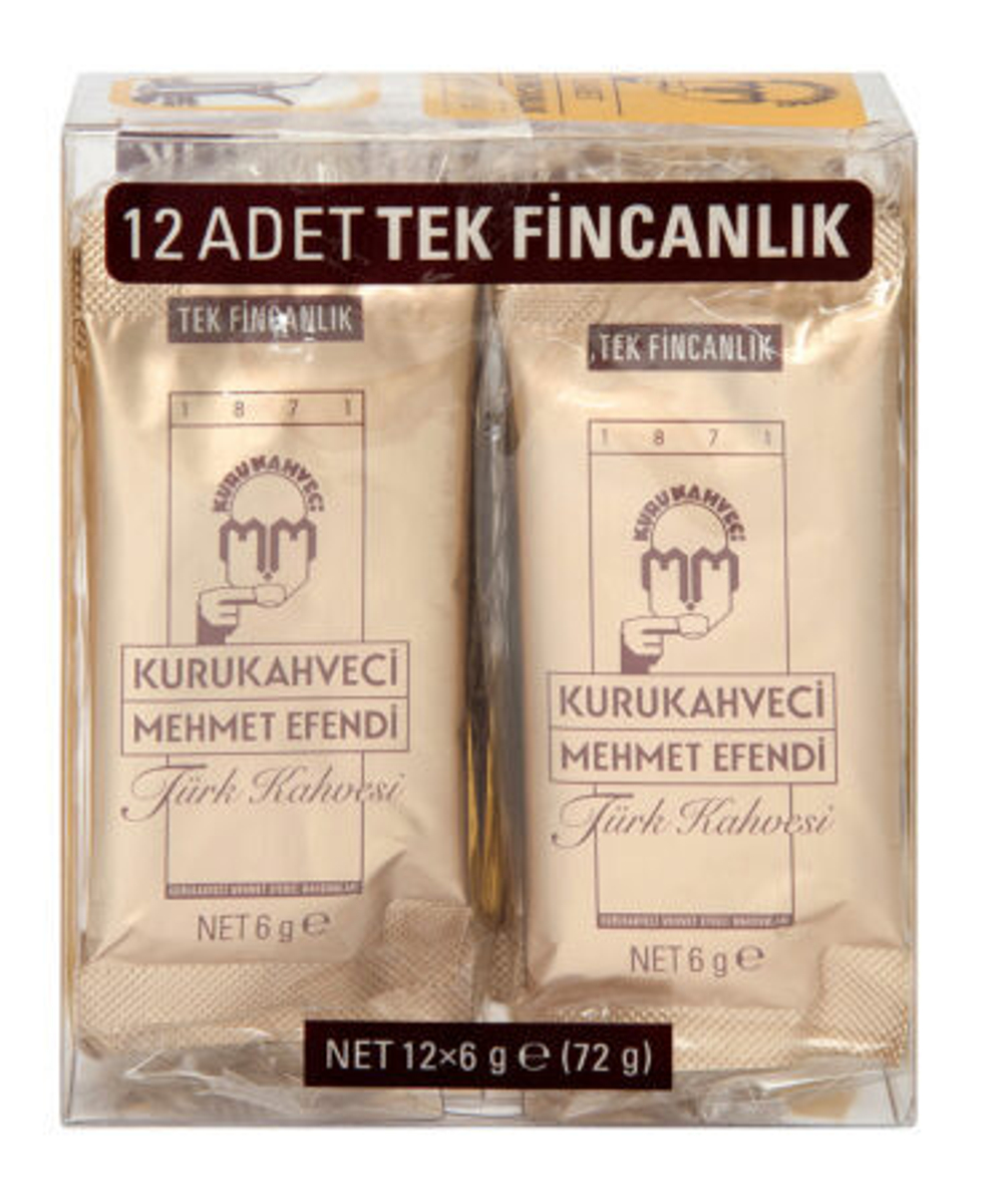 Кофе порционный, Mehmet Efendi, 12*6 (72)гр