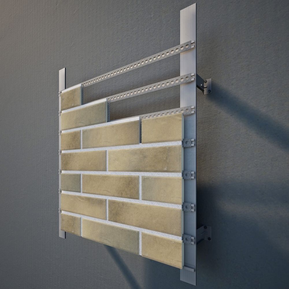 BestPoint Retro brick, Pepper, 245x65x12 - Клинкерная плитка для вентфасада/НВФ