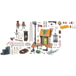 Playmobil - Pirates Пиратская гавань с тюрьмой 71792
