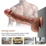 Ультрареалистичный дилдо из жидкого силикона (23 см.*4,5 см.)