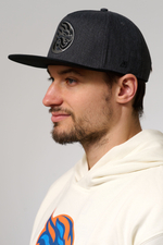 Бейсболка, серо-черн., 55-58 (ТМ ATRIBUTIKA&CLUB)