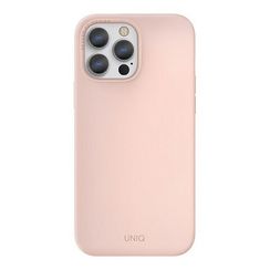 Чехол Uniq Lino MagSafe для iPhone 13 Pro (IP6.1PHYB(2021)-LINOHMPNK) розовый