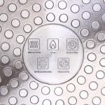 Сковорода «BAROLY» WHITE 22см индукционная с антипригарным покрытием, бакелитовая ручка